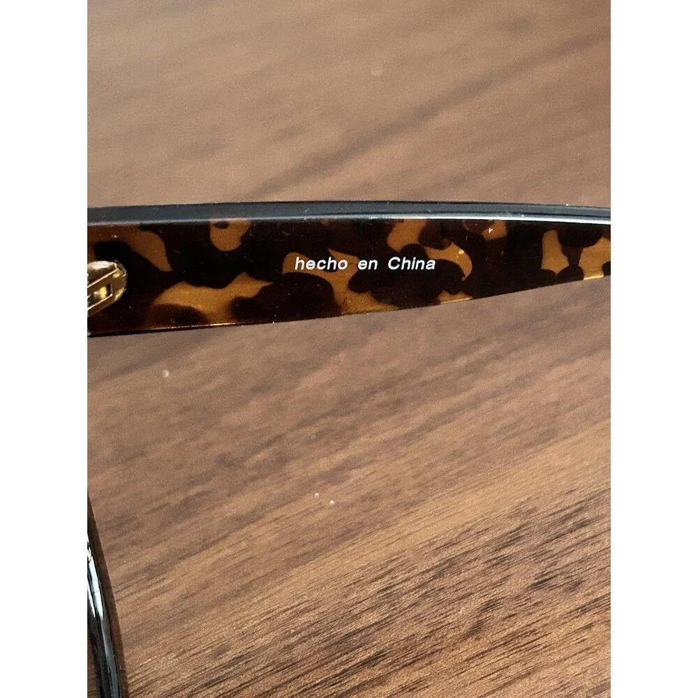 Studio F Sunglasses Women's Brown Tortoise Cat Eye Pre Owned